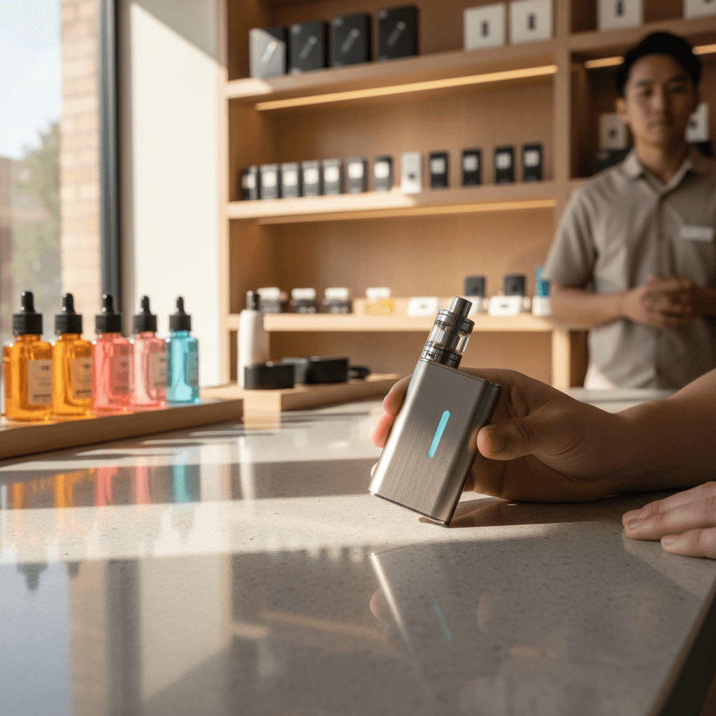 Curated selection of high-end vapes and lifestyle products at Puffzilla